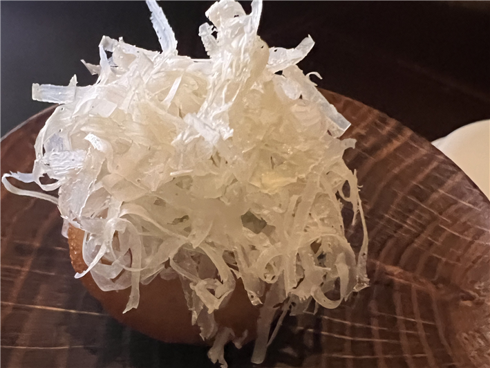 cheese doughnut canape